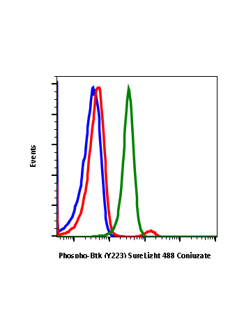 Phospho-Btk (Tyr223) (B4) rabbit mAb SureLight 488 conjugate