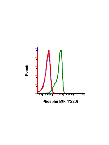 Phospho-Btk (Tyr223) (B4) rabbit mAb