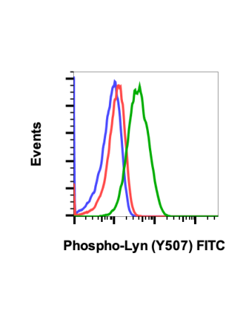 Phospho-Lyn (Tyr507) (5B6) rabbit mAb FITC conjugate